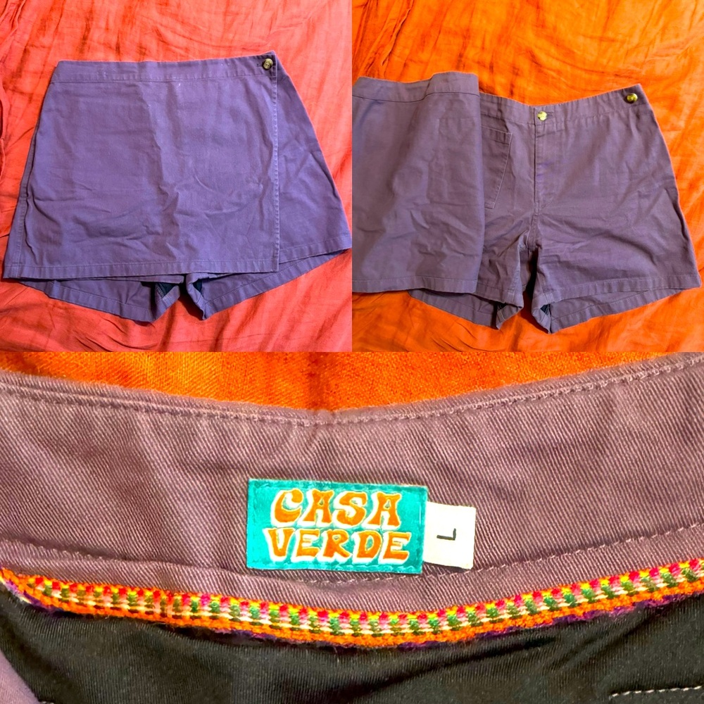 Women's Purple Skorts